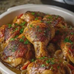 Crockpot Smothered Chicken Legs