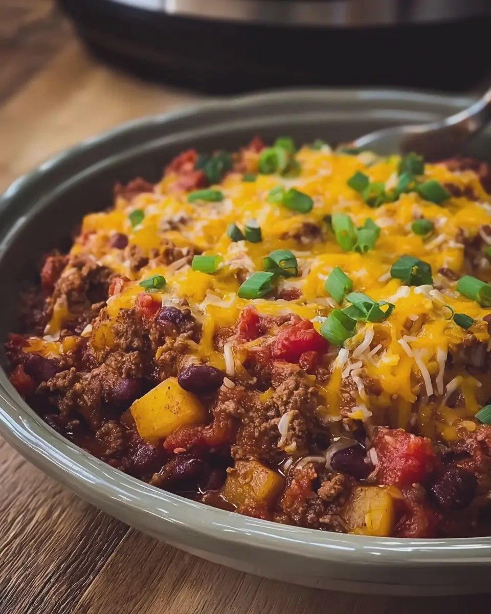 Slow Cooker Cowboy Casserole: Easy Comfort Food with Turkey Bacon