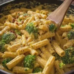 One Pot Broccoli Cheddar Pasta