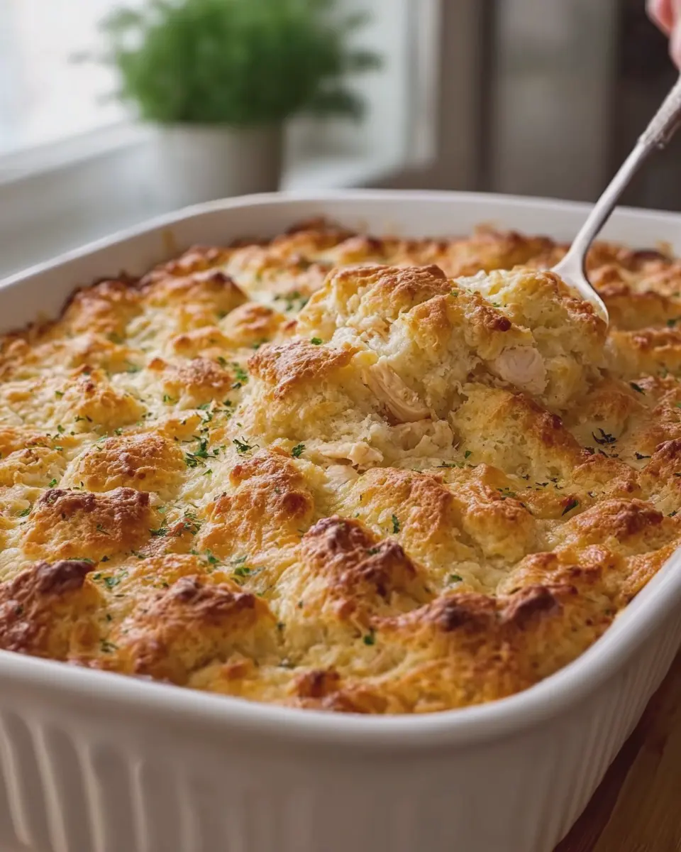 Million Dollar Chicken Cobbler: Easy Comfort Food Delight
