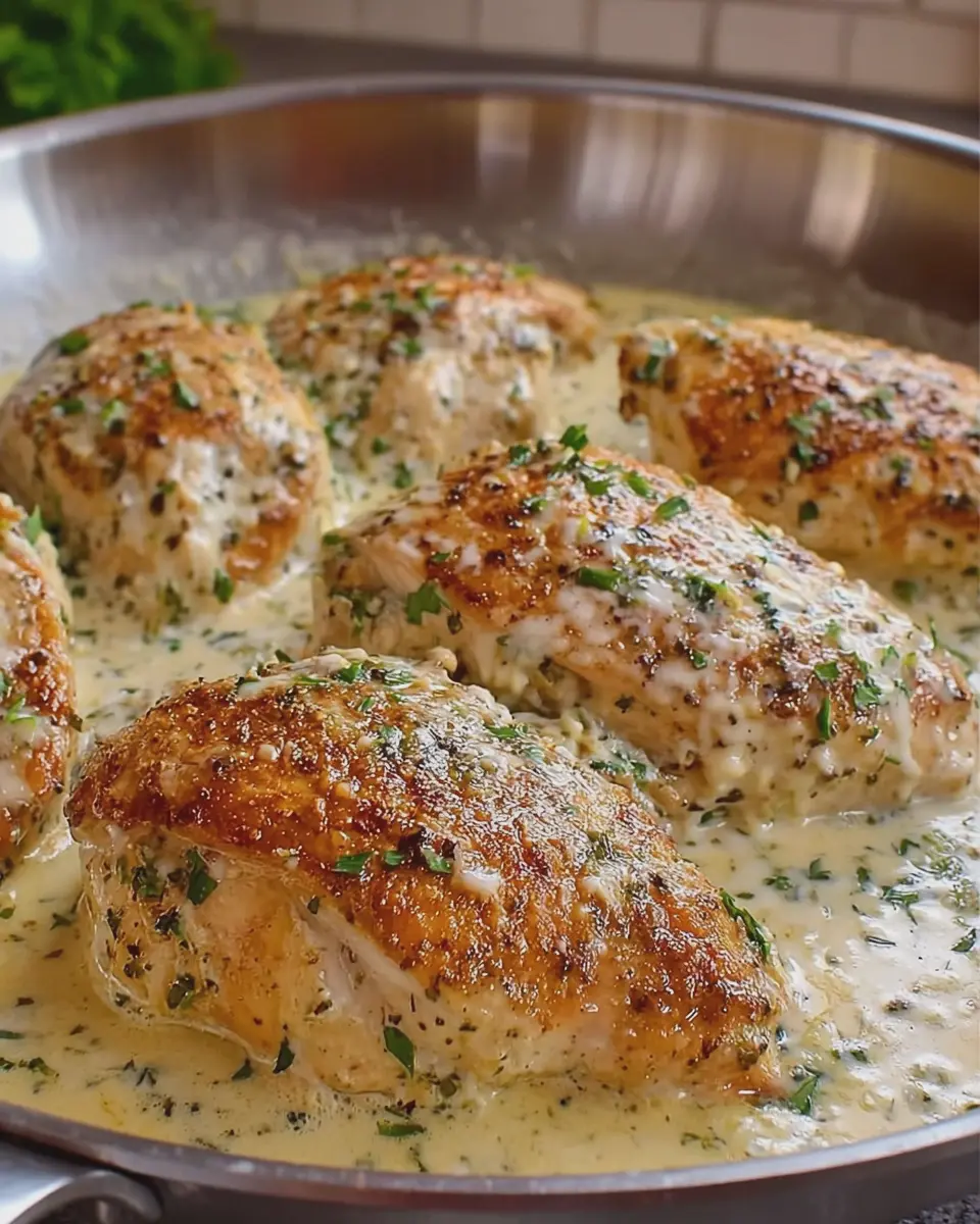 Creamy Garlic Parmesan Chicken: An Easy Indulgence for Home Cooks