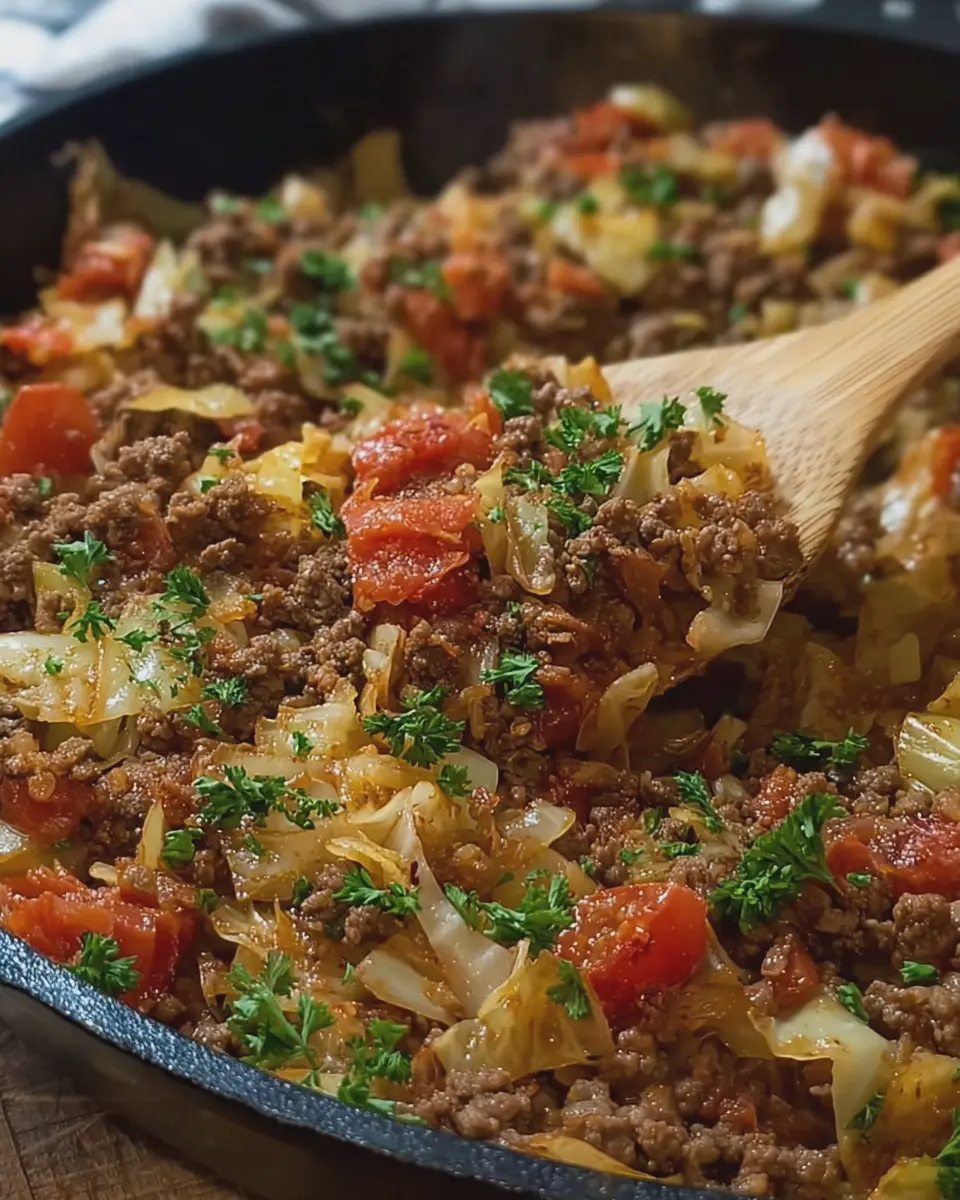 Ground Beef Cabbage Skillet: Easy Comfort Food in 30 Minutes