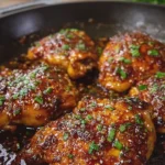 Honey Garlic Glazed Chicken