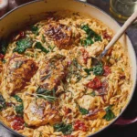 Marry Me Chicken Orzo