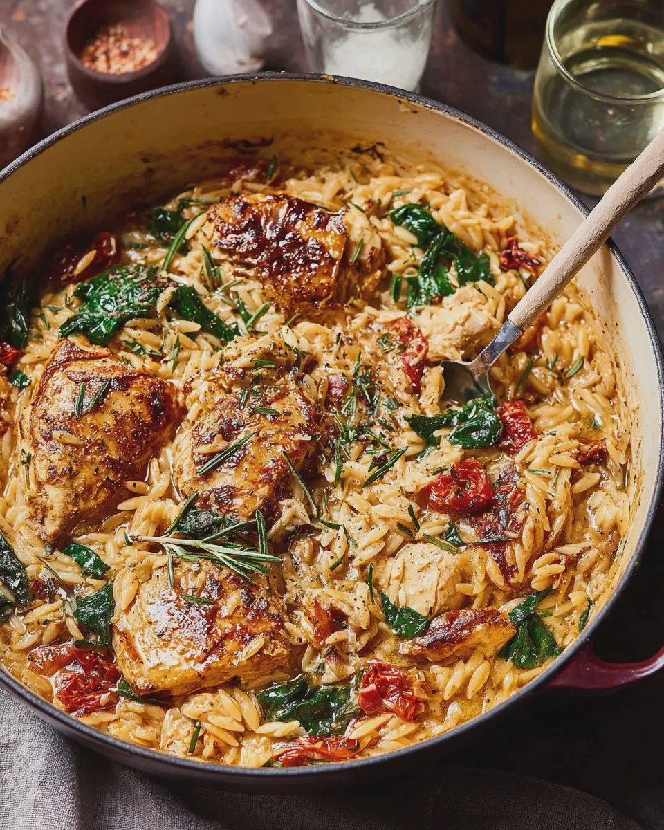 Marry Me Chicken Orzo: A Juicy Twist on Classic Comfort Food