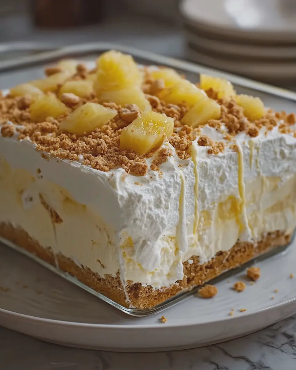 No Bake Pineapple Cream Dessert: A Refreshing Treat for Everyone