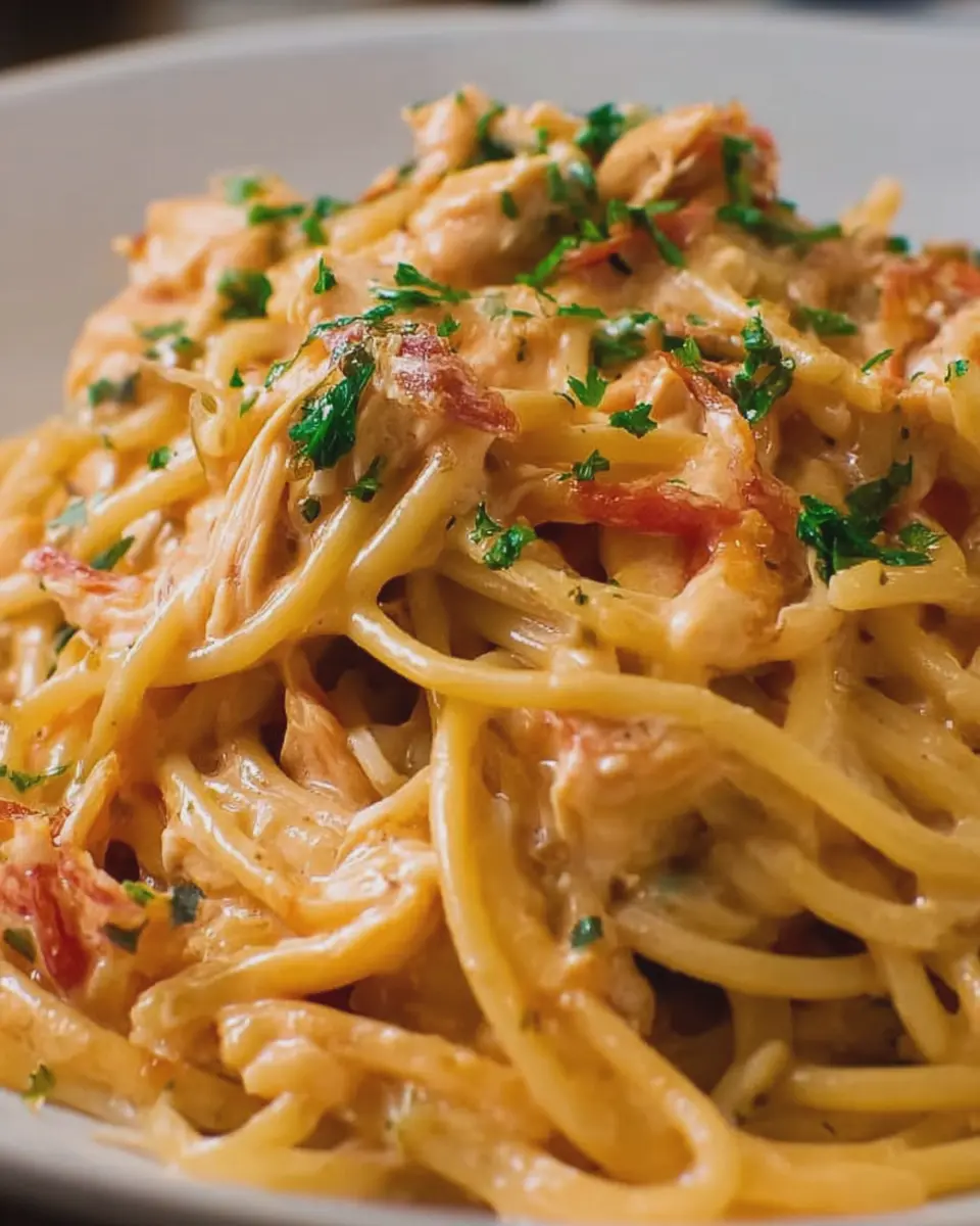 Crockpot Chicken Spaghetti: Easy, Hearty Meal for Busy Days