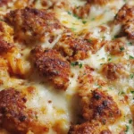 Crispy Chicken Parmesan Casserole