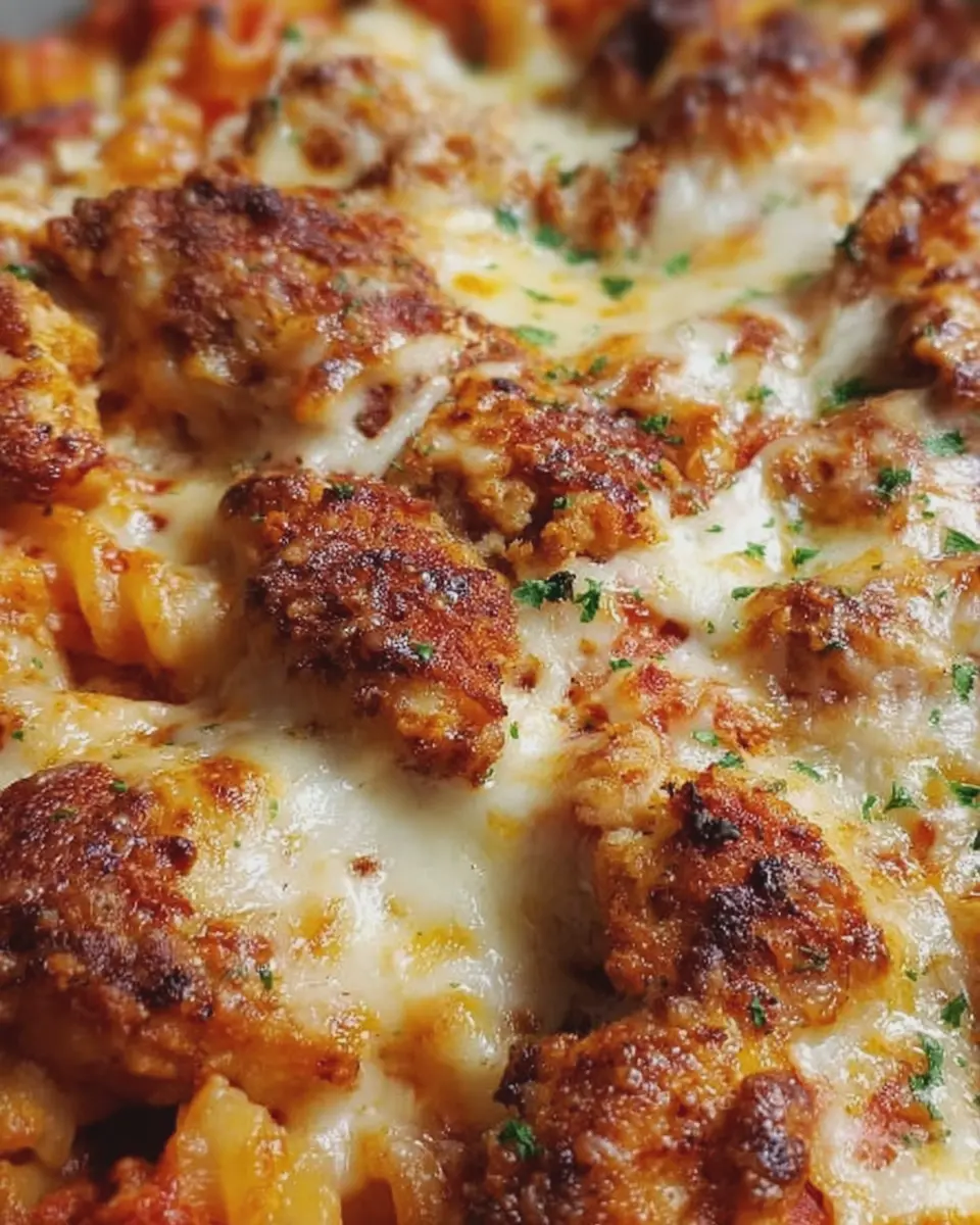 Crispy Chicken Parmesan Casserole: A Juicy Twist on Comfort Food