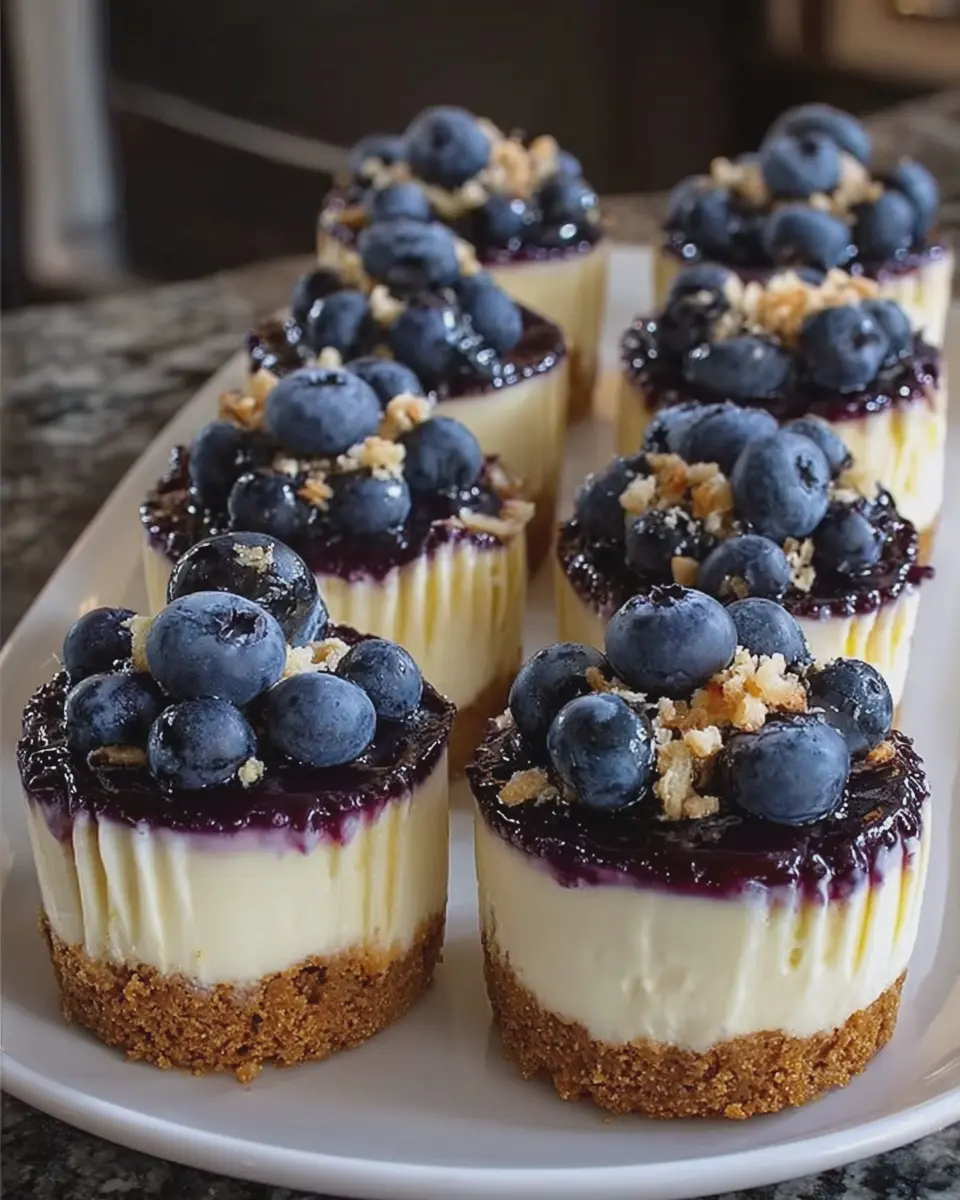 Mini Blueberry Cheesecakes: Easy Indulgence for Any Occasion