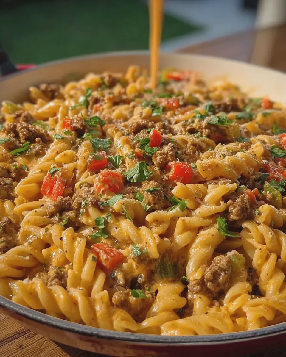 Creamy Cajun Ground Beef Pasta: A Comforting Weeknight Delight