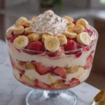 Strawberry Banana Pudding Dessert