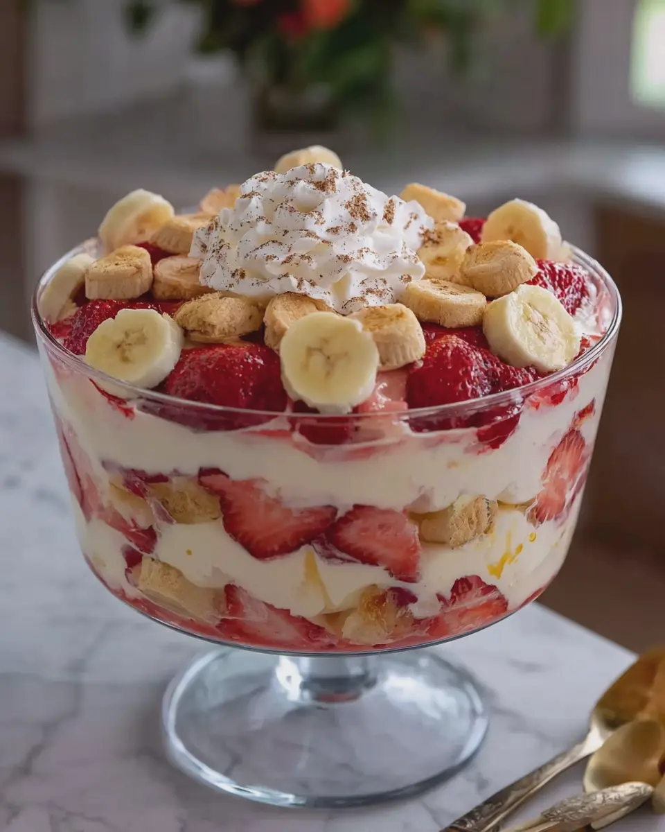 Strawberry Banana Pudding Dessert: Easy Indulgence for Home Chefs