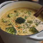 Panera Broccoli Cheese Soup Homemade Version