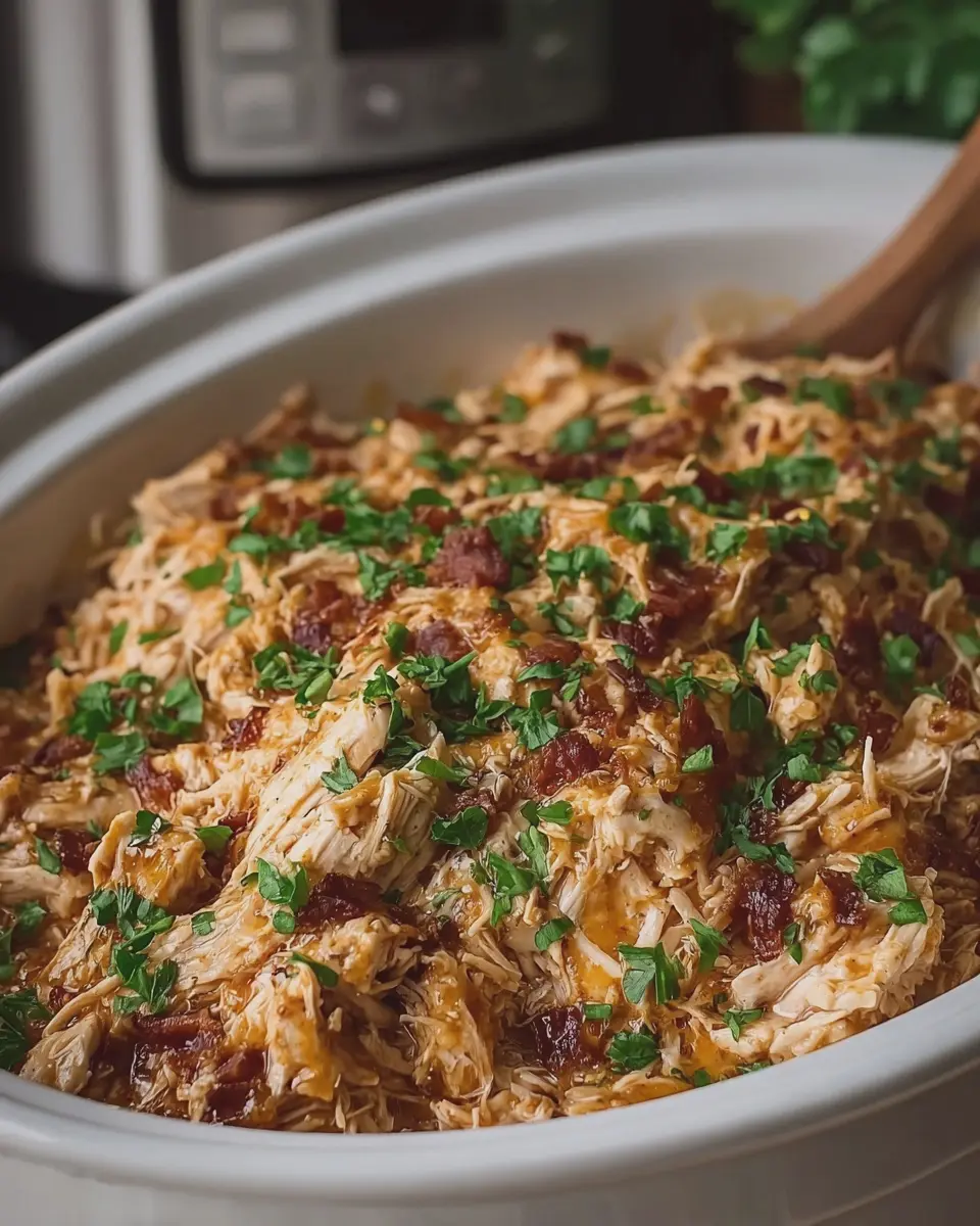 Crockpot Crack Chicken Recipe: Creamy, Indulgent Turkey Bacon Delight