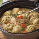 Crockpot Chicken and Dumplings