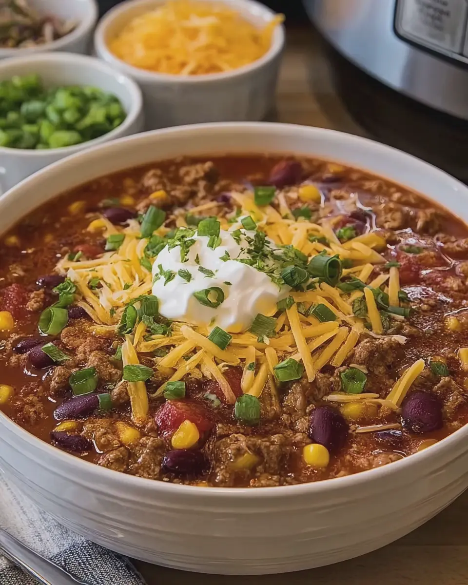 Crockpot Taco Soup: Easy Weeknight Comfort with Turkey Bacon