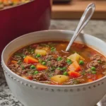 Hamburger Soup