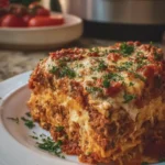 Crockpot Lasagna