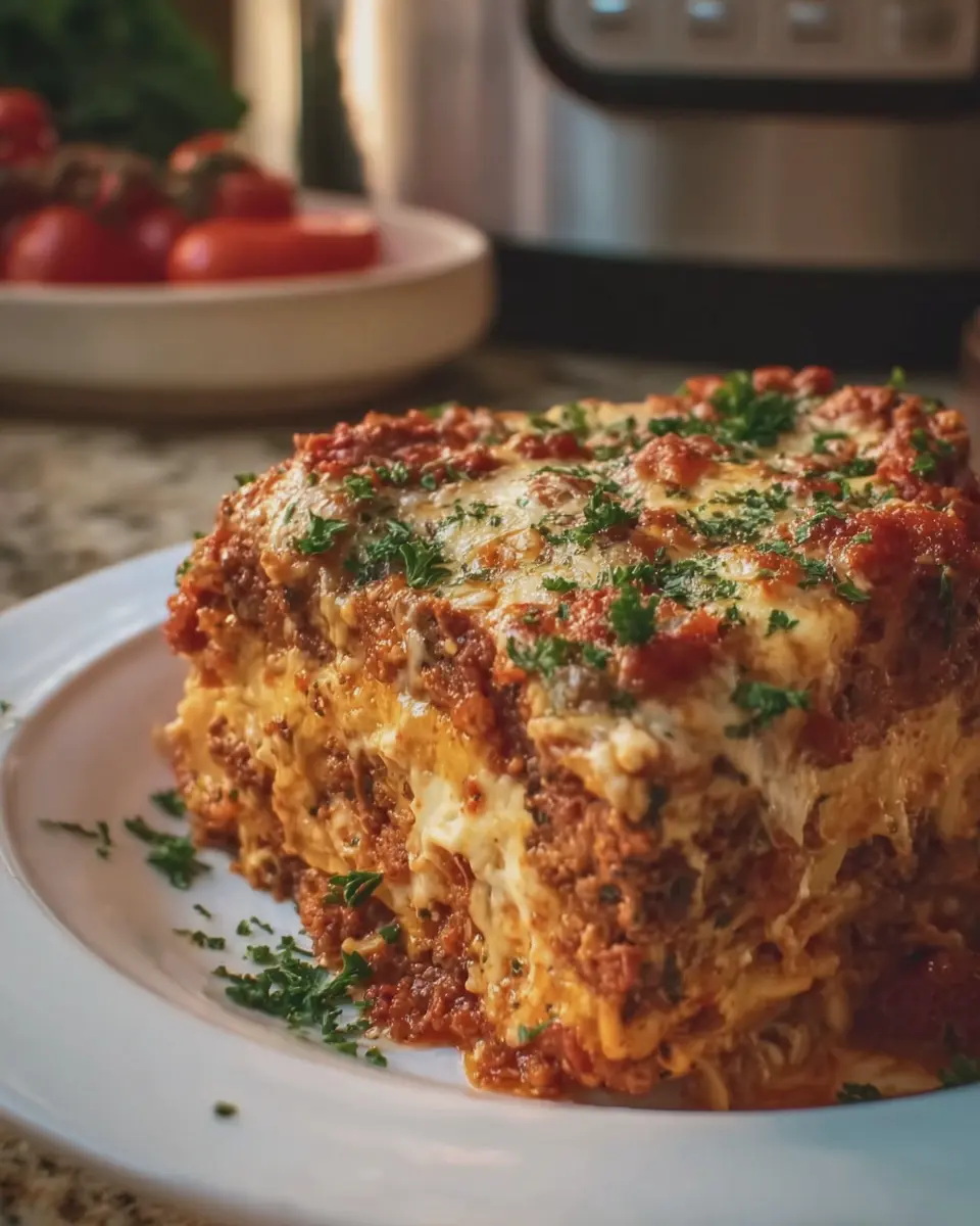 Crockpot Lasagna: Easy Comfort Food with Turkey Bacon Delight