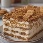 Biscoff Cookie Butter Icebox Cake