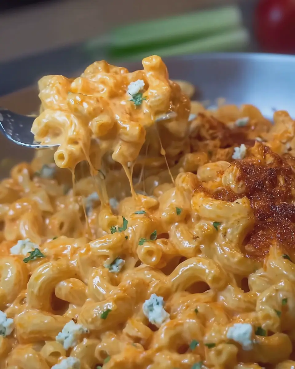 Buffalo Chicken Mac and Cheese: Indulgent Comfort Food Delight