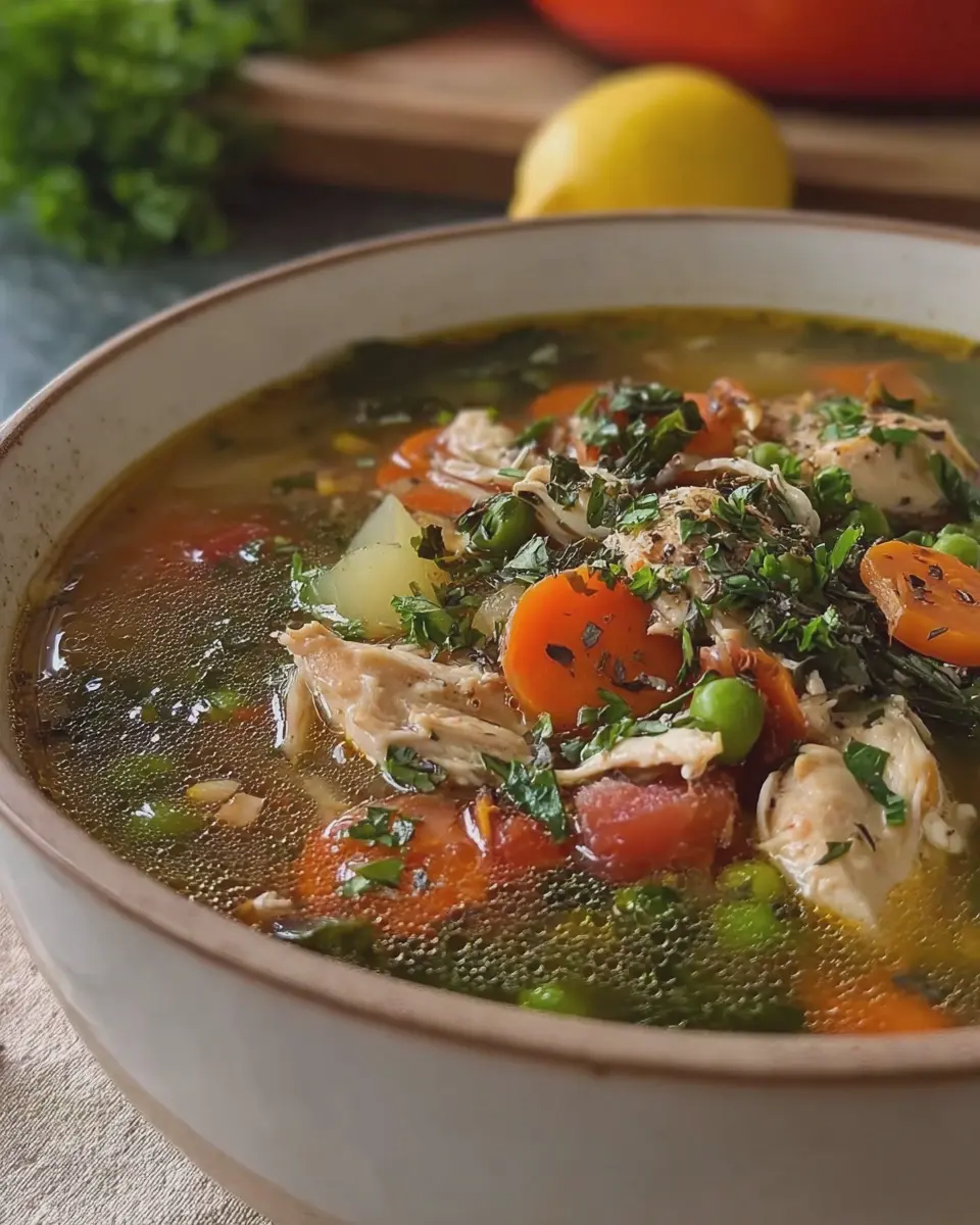 Chicken Vegetable Soup: The Best Cozy Recipe for Home