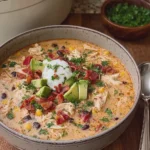 Creamy Chicken Taco Soup