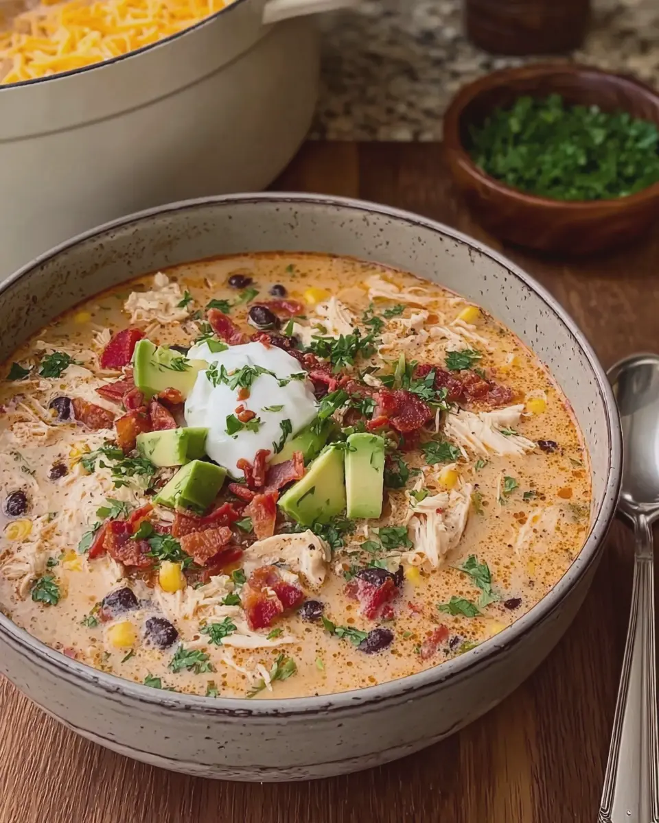 Creamy Chicken Taco Soup: A Comforting, Easy Weeknight Delight
