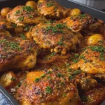 Oven Baked Chicken with Sauce