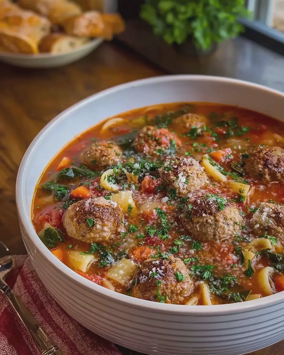 Easy Italian Meatball Soup: A Cozy Dinner for Any Night