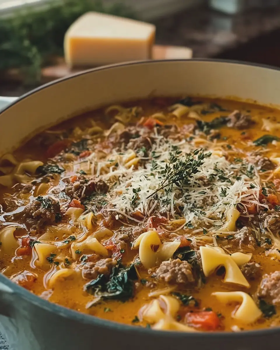 Italian Sausage Pasta Soup: A Cozy and Heartwarming Delight