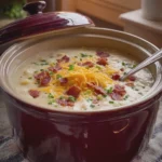 Crock Pot Crack Potato Soup