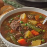 Hearty Vegetable Beef Soup for Cozy Nights