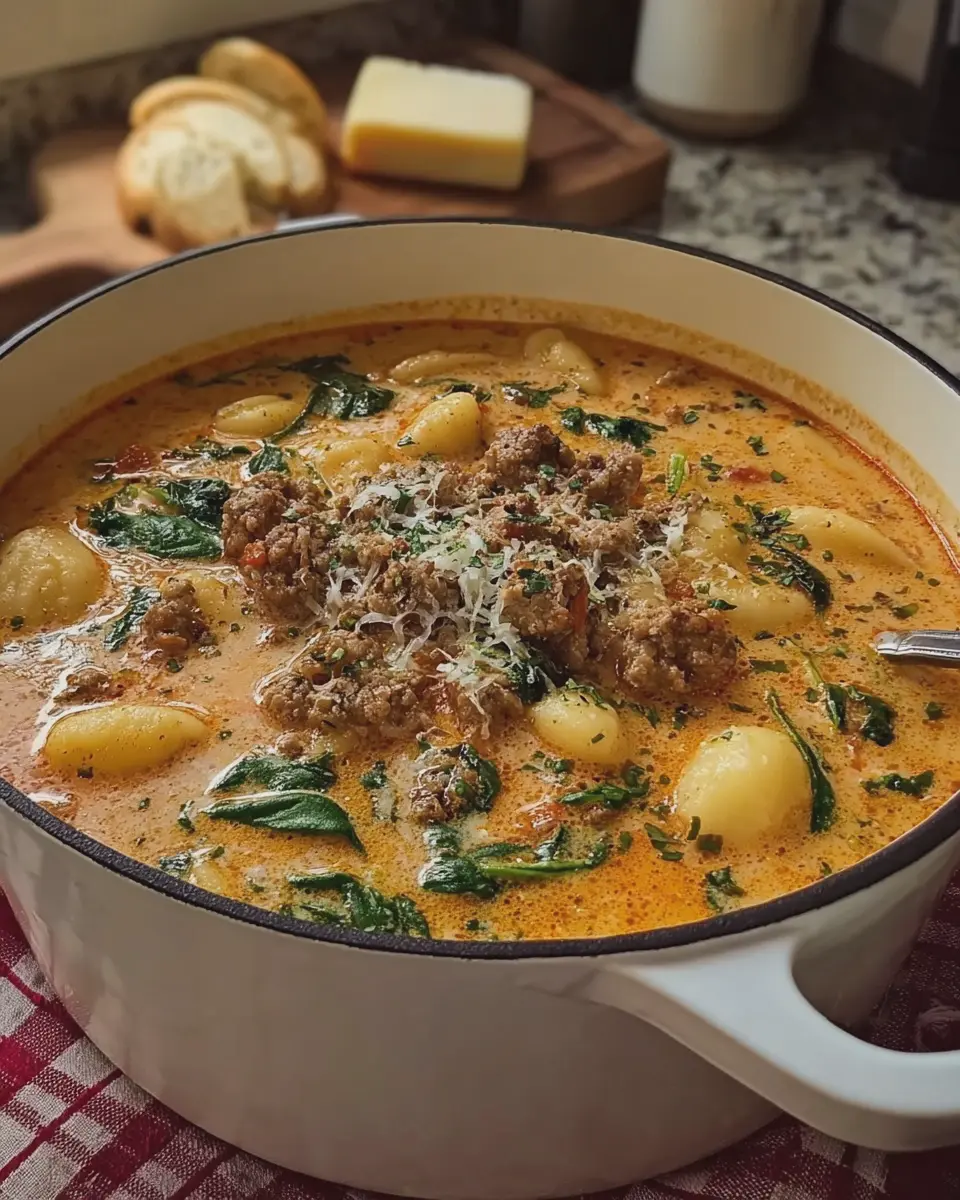Creamy Italian Sausage Soup: A Cozy Delight for Any Night
