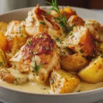 Slow Cooker Creamy Chicken and Potatoes