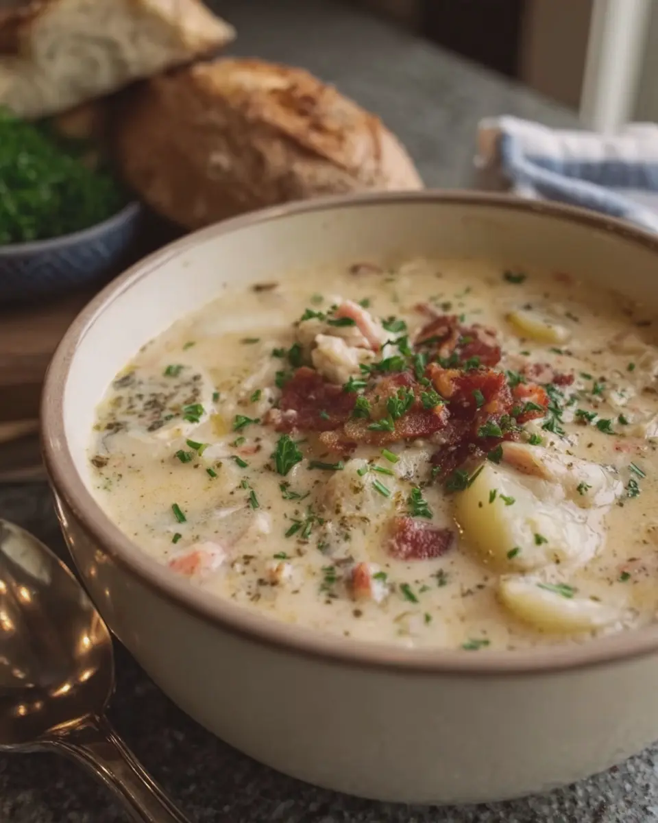 Contest-Winning Clam Chowder: Indulgent Twist with Turkey Bacon