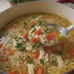 Cozy Chicken and Rice Soup