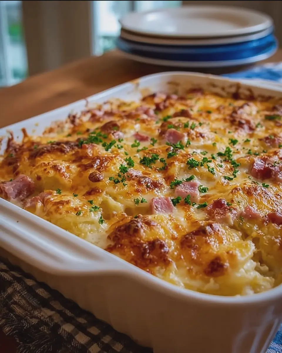 Country Chicken Ham Casserole: A Cozy Turkey Bacon Delight