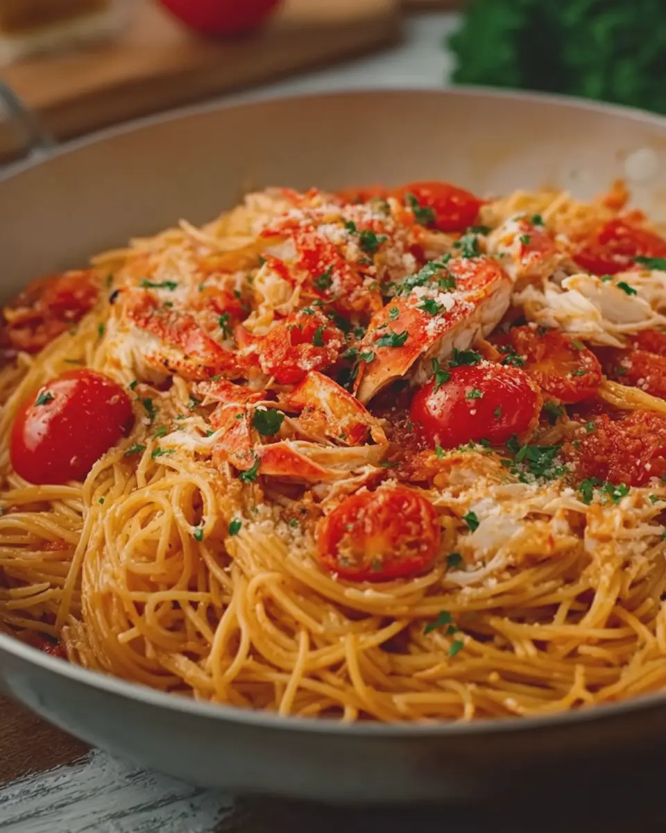 Crab and Tomato Capellini: A Delicious Twist on Comfort Food