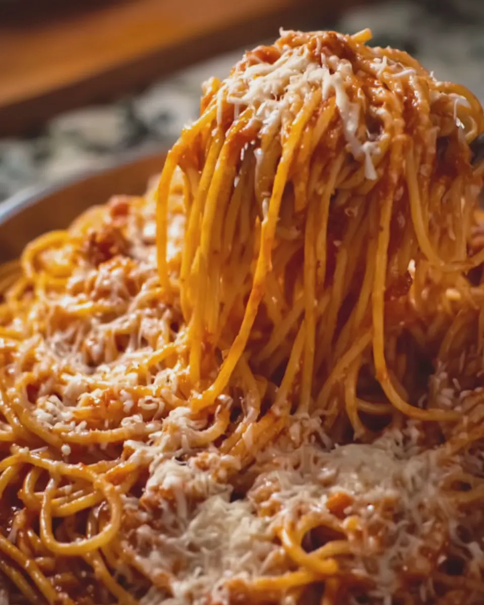 Millionaire Spaghetti: Indulgent Flavor with Turkey Bacon Delight