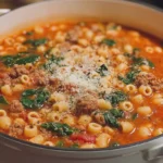 Italian Sausage Ditalini Soup
