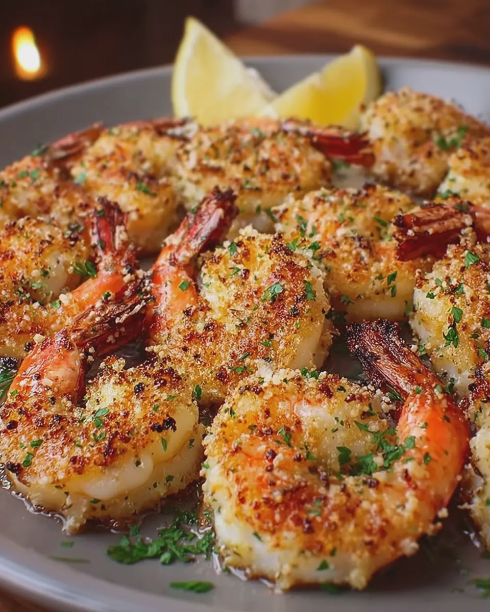 Garlic Parmesan Crusted Shrimp: A Juicy Delight You’ll Love