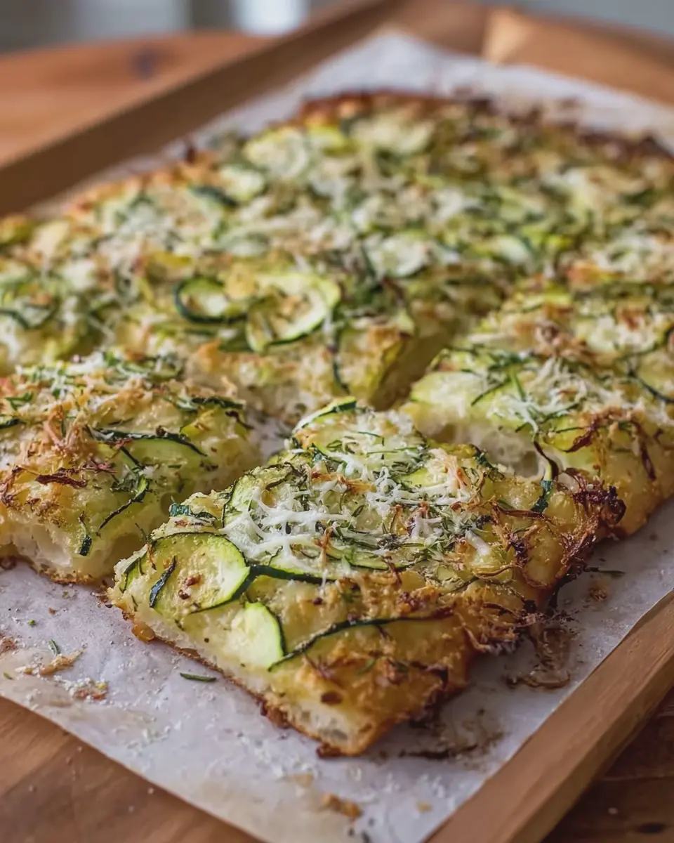 Scarpaccia Italian Zucchini Flatbread: Easy Recipe for Home Chefs