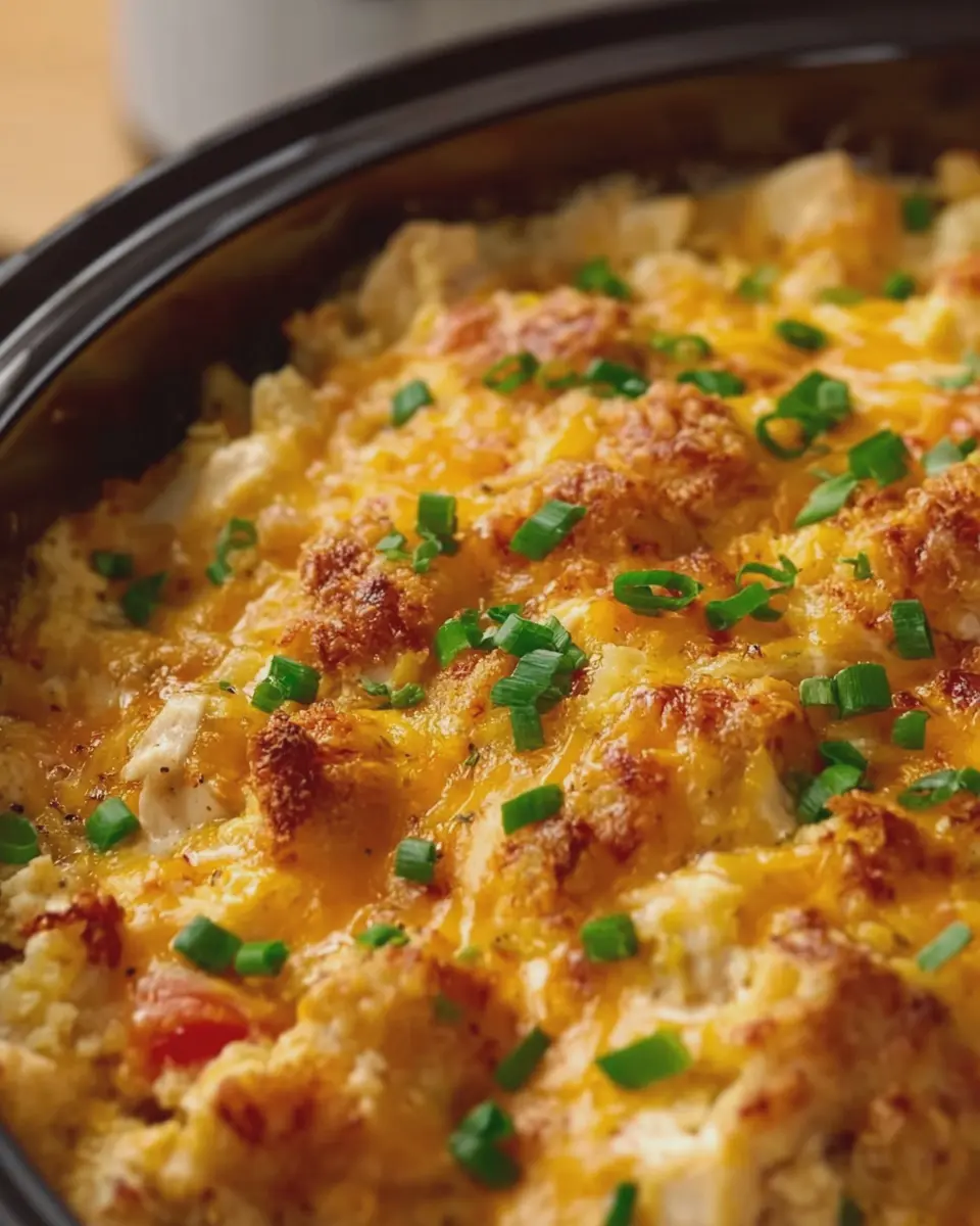 Crockpot Million Dollar Chicken Casserole: Easy Comfort Food Delight