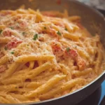 Creamy Garlic Tomato Pasta