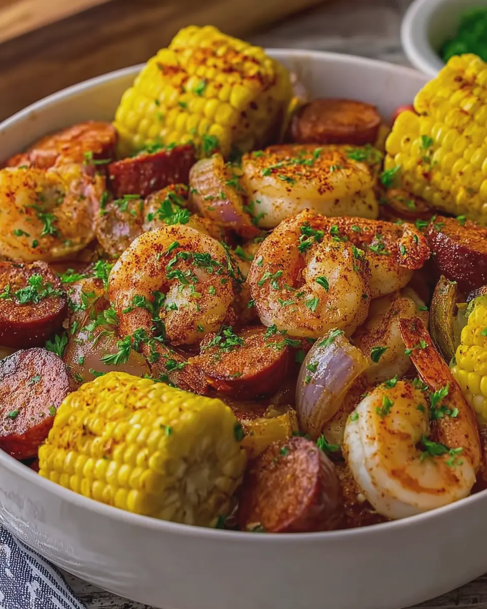 Loaded Cajun Shrimp Boil Bowl: A Spicy and Hearty Delight