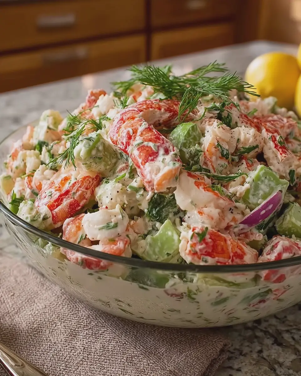 Imitation Crab and Shrimp Salad: A Fresh and Easy Delight