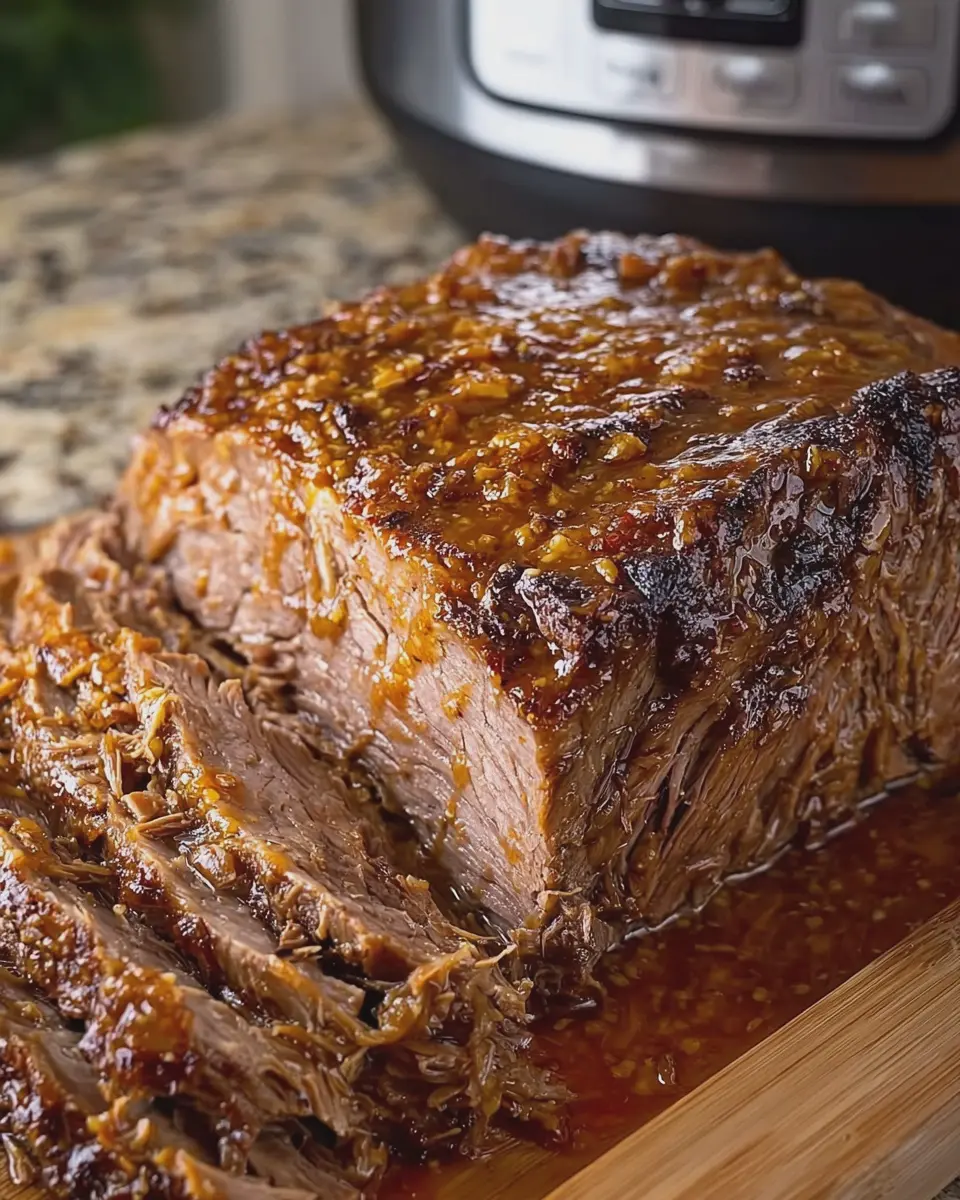 Slow Cooker Beef Roast: Easy 3 Ingredient Maple Mustard Recipe